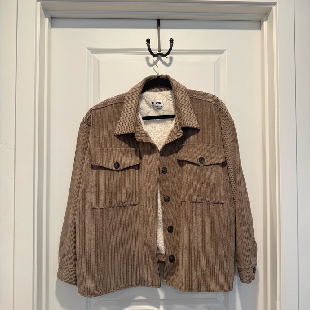 Ciso Brown Corduroy Jacket
